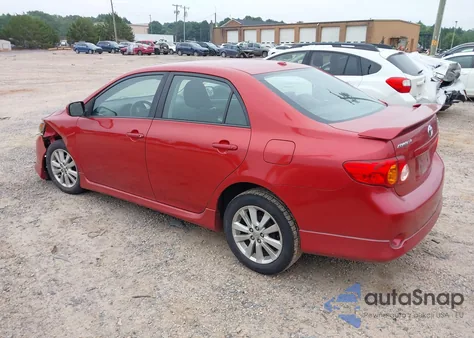 2010 Toyota Corolla S z USA, uszkodzony, nr VIN 1NXBU4EE3AZ291897